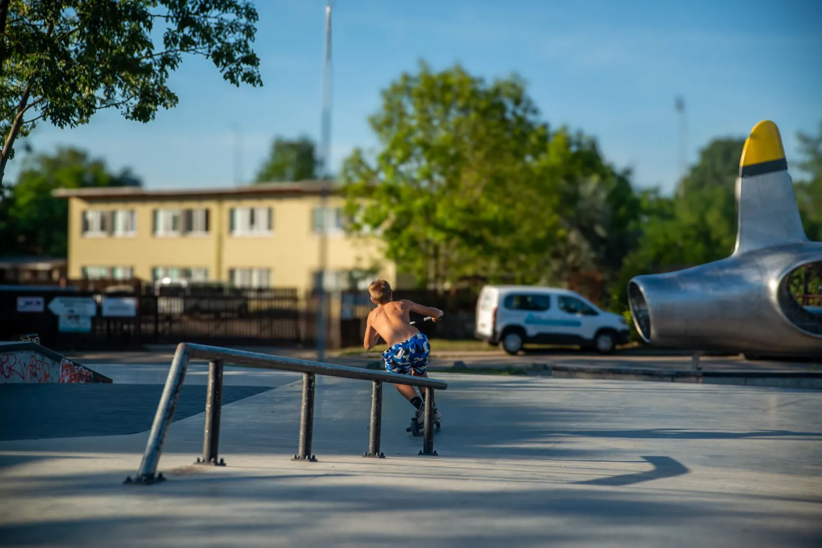Dvojdomy Řeporyje - Skatepark